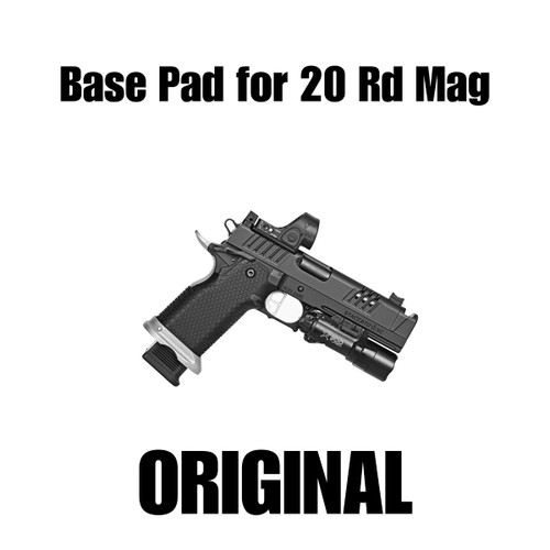 Staccato / Checkmate / Prodigy 20 Round +0 140mm Basepad by Continuous Precision