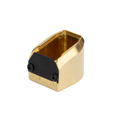 S&W M&P +5/6 Brass Magazine Basepad Extension by Taylor Freelance