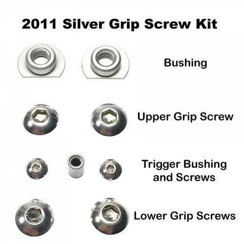 2011 Grip Screw Kit W/ Bushings For Double Stack Grip Modules By Extreme Shooters