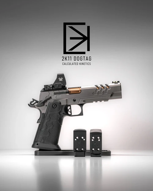 Kimber Warrior/2K11 DOGTAG Optic Plate by Calculated Kinetics