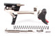 Zev Pro Trigger Ultimate Kit for Glock Gen 1-3 with Red Trigger Safety (CFT-PRO-ULT-3G9-B-R)