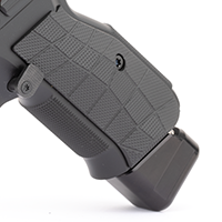 Lok Grips Brass Black Cerakote CZ Sahdow 2 Grips