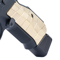 Lok Grips Brass PalmSwell Grips for CZ Shadow 2