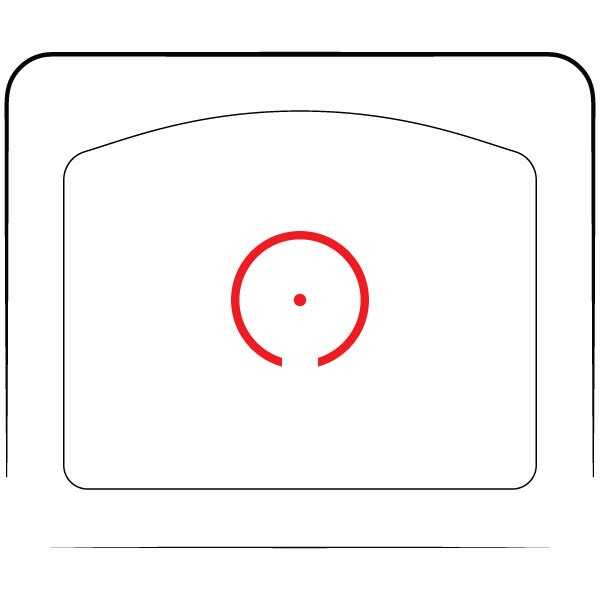 Vortex Defender-ST Reticle