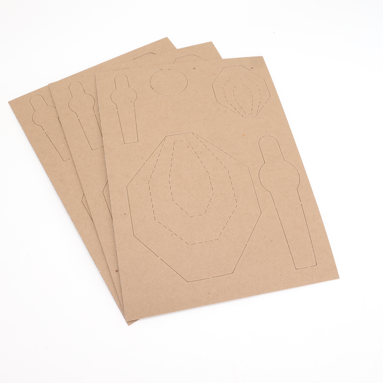 Reduced Scaled USPSA Classic / IPSC Dry-Fire Target Kit