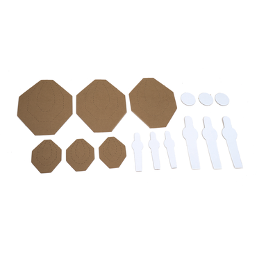 Reduced Scaled USPSA Classic / IPSC Dry-Fire Target Kit