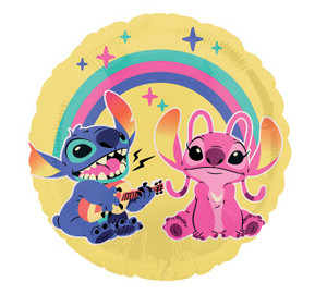 Lilo & Stitch Stitch & Angel 17" Foil Balloon (Packaged) Lilo & Stitch Stitch & Angel 17" Foil Balloon (Packaged)