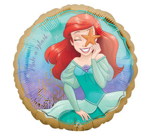 Disney Princess Once Upon A Time Ariel 17" Foil Balloon (Packaged) Disney Princess Once Upon A Time Ariel 17" Foil Balloon (Packaged)