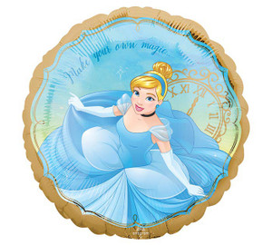 Disney Princess Once Upon A Time Cinderella 17" Foil Balloon (Packaged) Disney Princess Once Upon A Time Cinderella 17" Foil Balloon (Packaged)
