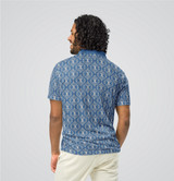 "Golf In Shape" Men's Slim Fit Polo Dark Blue "Golf In Shape" Men's Slim Fit Polo Dark Blue