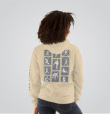 "Baseball Frame It" Adults Hoodie Sand "Baseball Frame It" Adults Hoodie Sand