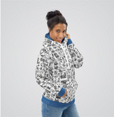 "Baseball Collage" Adult Hoodie "Baseball Collage" Adult Hoodie