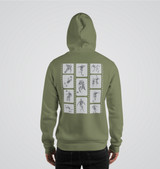 "Soccer Frame It" Adults Hoodie Green "Soccer Frame It" Adults Hoodie Green