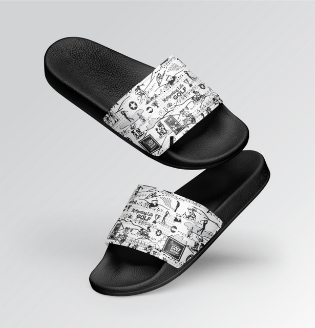 "Golf Collage" Men’s Slides "Golf Collage" Men’s Slides