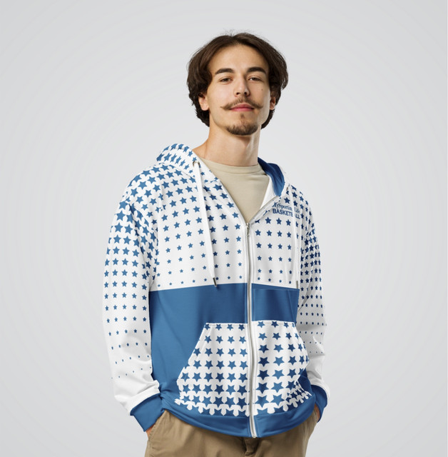 “Basketball All-Stars” Adults Zip-Up Hoodie “Basketball All-Stars” Adults Zip-Up Hoodie