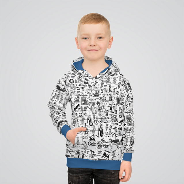 "Golf Collage" Kids Hoodie "Golf Collage" Kids Hoodie