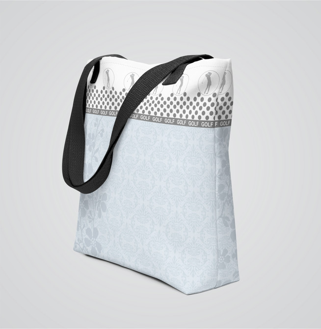 "Golf In Shape" Tote Bag  Blue