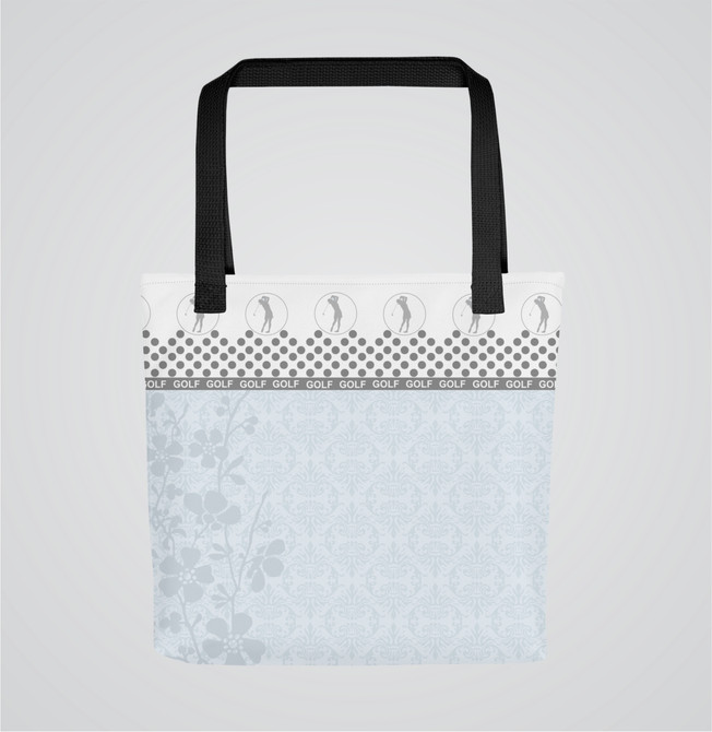 "Golf In Shape" Tote Bag  Blue