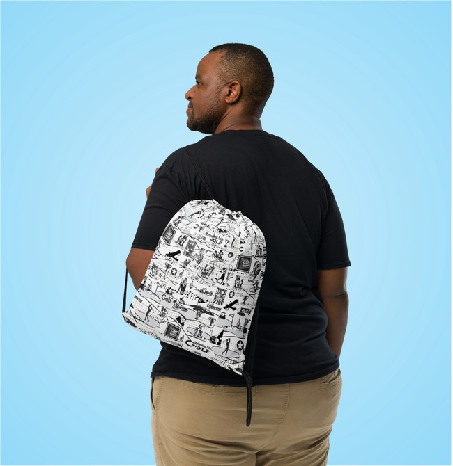 Drawstring Bag for Golf Fans
