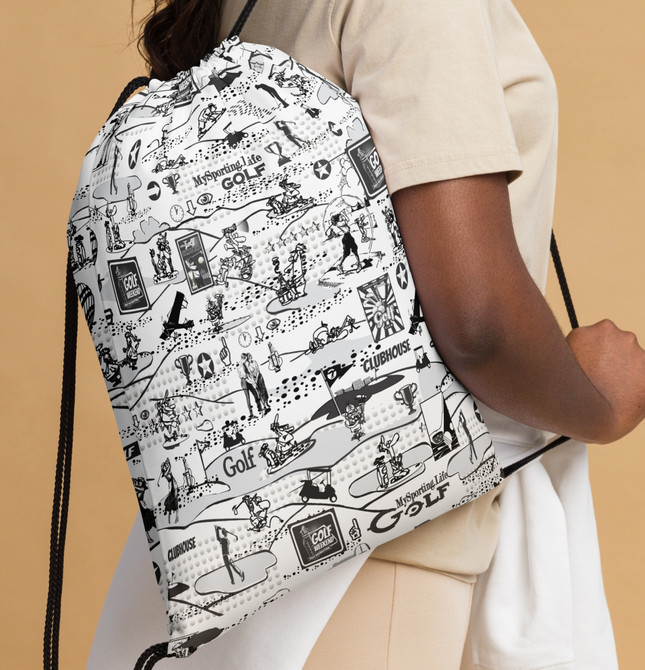 Drawstring Bag for Golf Fans