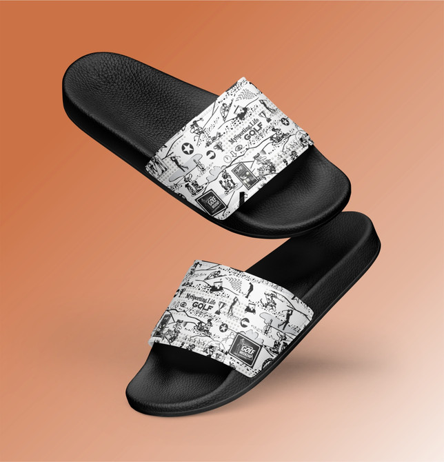 Men’s Slides For Golf Fans