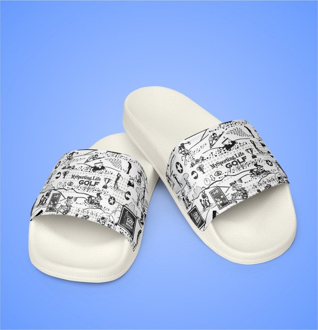 Women's Slides For Golf Fans
