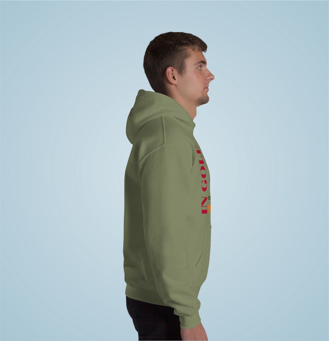 Unisex Dark Green Hoodie for Golf Fans