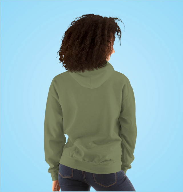 Unisex Dark Green Hoodie for Golf Fans