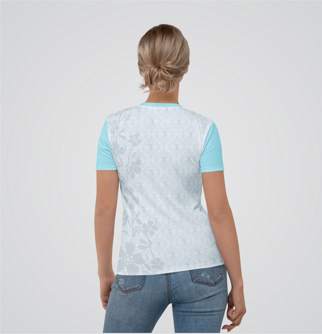 "Golf In Shape" Women's T-shirt Turquoise