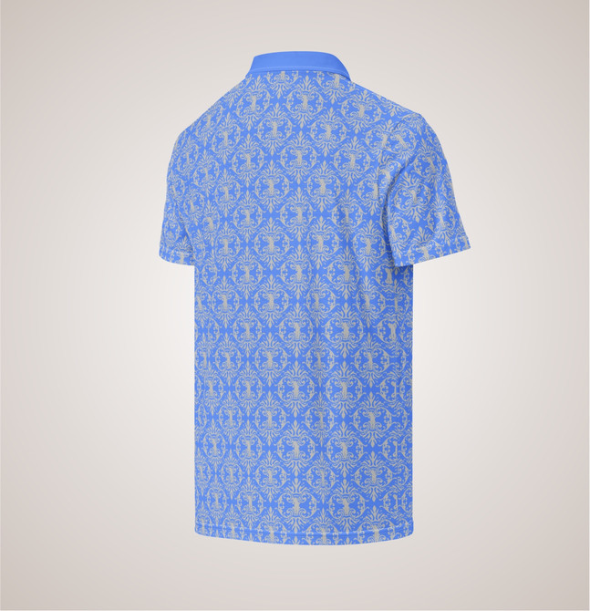 Men’s slim fit polo Golf Blue