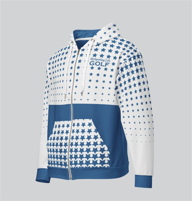 “Golf All-Stars” Adults Zip-Up Hoodie
