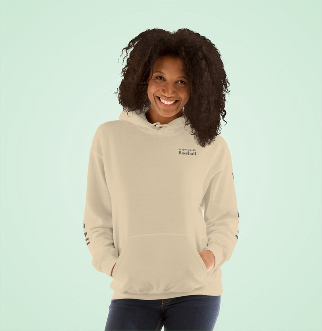 Unisex Hoodie Sand For Baseball Fans