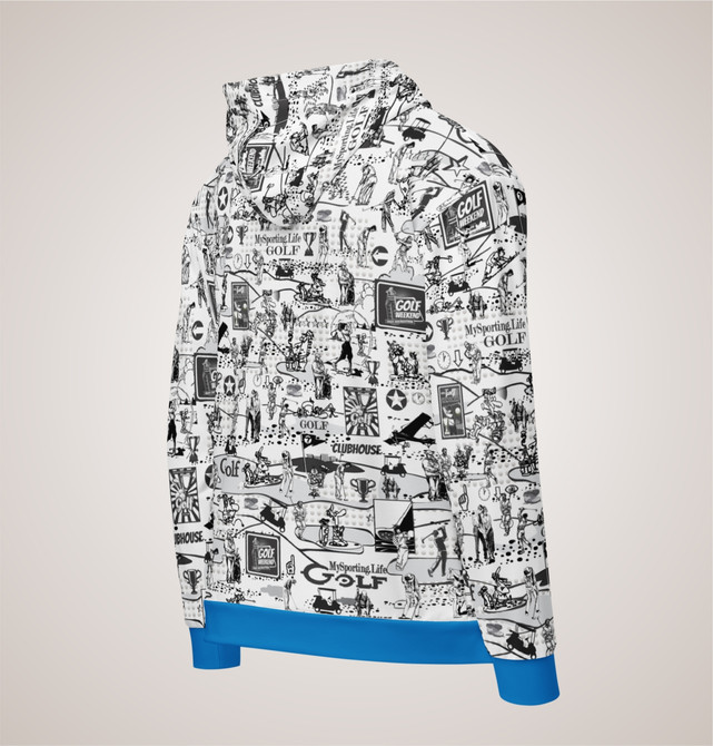 Unisex Zip Hoodie For Golf Fans