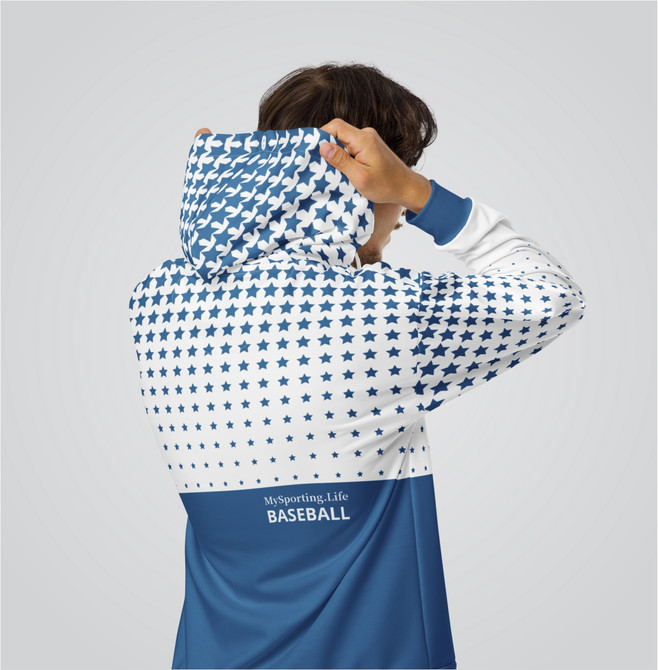 “Baseball All-Stars” Adults Zip-Up Hoodie