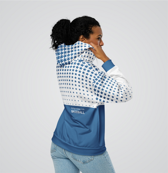 “Baseball All-Stars” Adults Zip-Up Hoodie