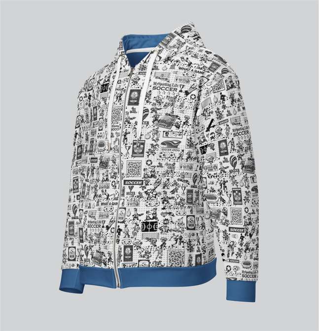 “Soccer All-Stars” Adults Zip-Up Hoodie