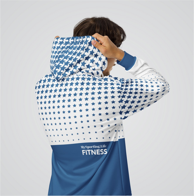 "Fitness All-Stars” Adults Zip-Up Hoodie
