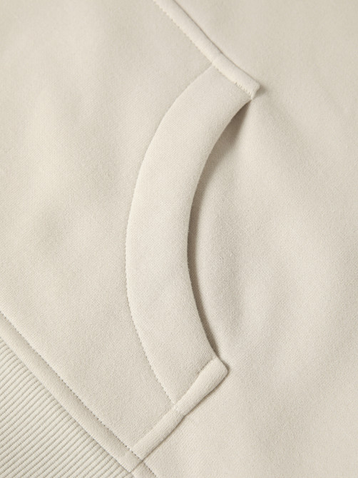 "Golf Collage" Women Sweatshirt Cropped Half-Zip  Apricot