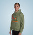 Unisex Dark Green Hoodie for Golf Fans