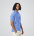 "Golf In Shape" Men's Slim Fit Polo Blue