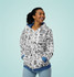 Unisex Zip Hoodie B/W For Football Fans