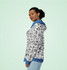 Unisex Zip Hoodie B/W For Fishing Fans
