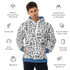 Unisex Hoodie B/W For Baseball Fans