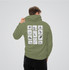 "Fishing Frame It" Adults Hoodie Green