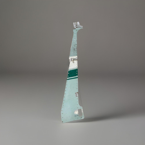 Cessna 172 LH Doorpost Bulkhead Skin (P# 0517007-3 | As Removed)