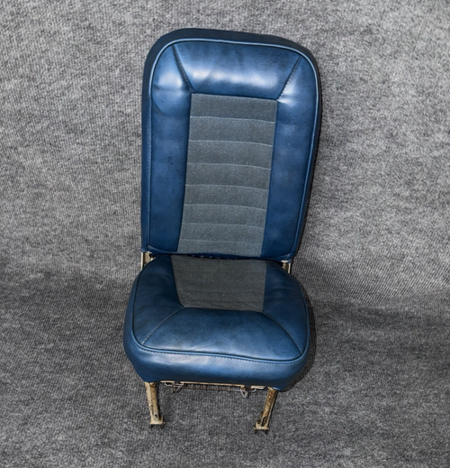 Piper Cherokee Seat (Complete / As Removed from Pilot Side / 1964 PA-28-140)