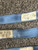 Set of FOUR Rupert 65-51 Aircraft Seat Safety Belts (as Removed)