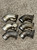SET OF 6 Continental O-300 Intake Elbows 40480 & 40479  (as-removed O-300C)