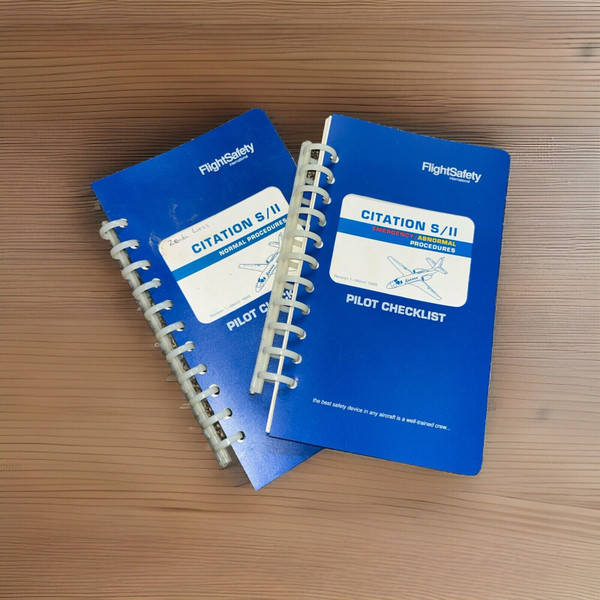 CITATION S/II NORMAL AND EMERGENCY/ABNORMAL Procedures Checklist (Flight Safety)
