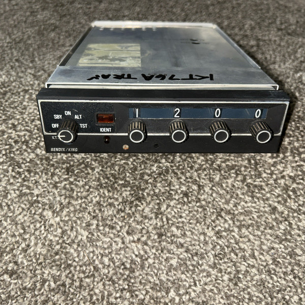 King KT-76a Transponder (As Removed | Operator For ATC/Failed Transponder Check)